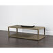 Doncaster 55 X 25.5 inch Smoke Grey Coffee Table